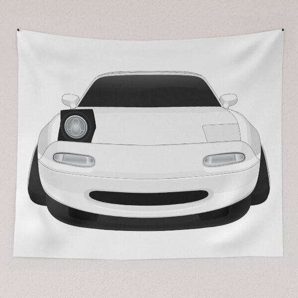 Item preview, Miata wink White designed and sold by VenZolic.