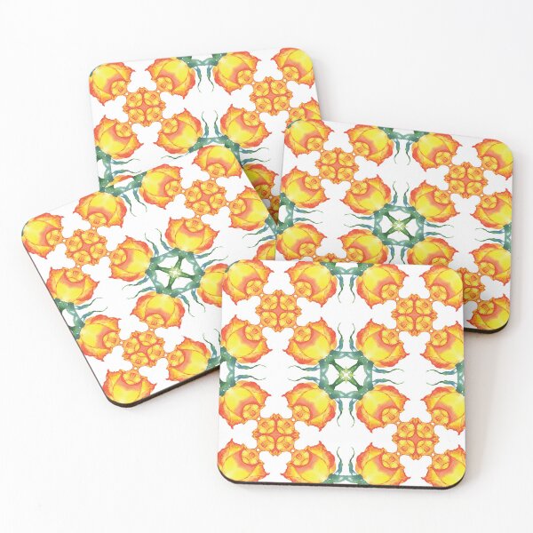 Item preview,  Watercolor Floral Pattern Tile graphic  designed and sold by Openspace2020.