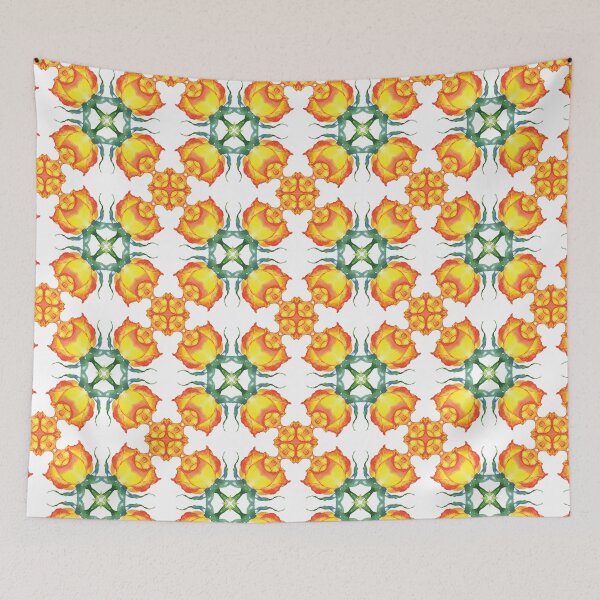Item preview,  Watercolor Floral Pattern Tile graphic  designed and sold by Openspace2020.