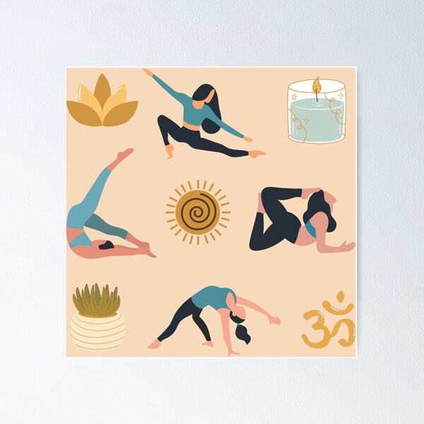 Item preview, Blue Yoga Pack designed and sold by Hedda Young.