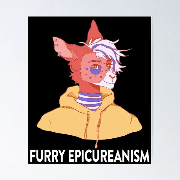Item preview, Furries Pride Furry Fandom Fursona Diseño designed and sold by FalkDania.