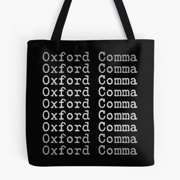 Item preview, Gift for grammar nerds and oxford comma lovers designed and sold by RoguePixel.