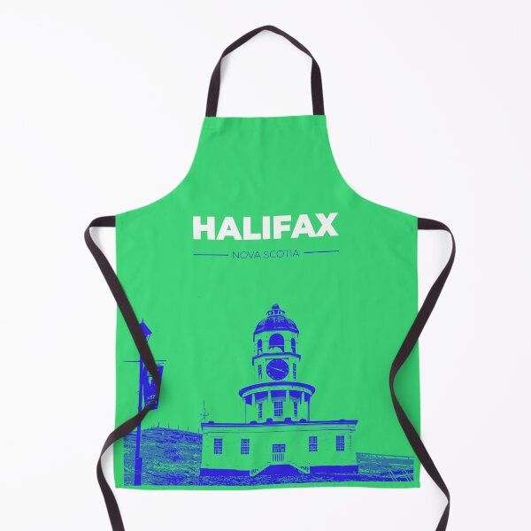 Item preview, Skyline, cityscape poster of Halifax (green) designed and sold by CMYKStudio.