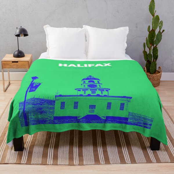 Item preview, Skyline, cityscape poster of Halifax (green) designed and sold by CMYKStudio.