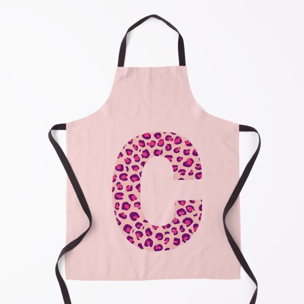 Item preview, Letter C Pink Cheetah Monogram Initial Sticker designed and sold by Pink Mint.