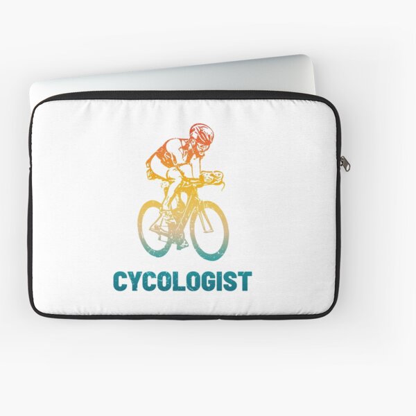 Cycologist Cycling Bicycle Cyclist Road Bike Lover Laptop Sleeve