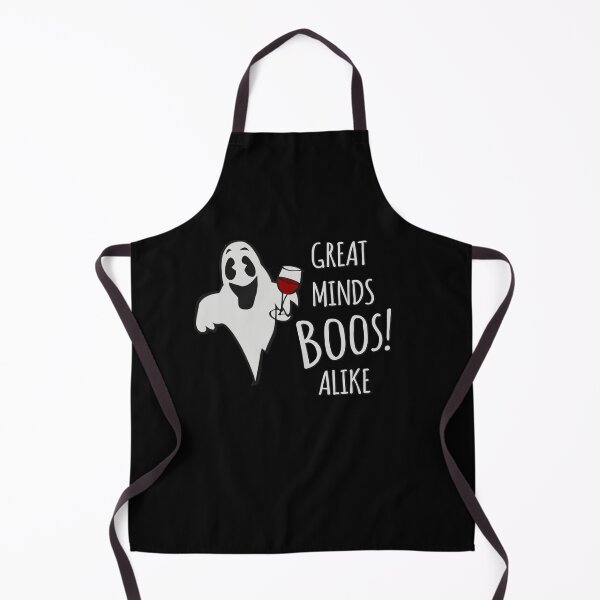 Item preview, Great Minds Boos Alike Funny Ghost Wine designed and sold by flippinsg.