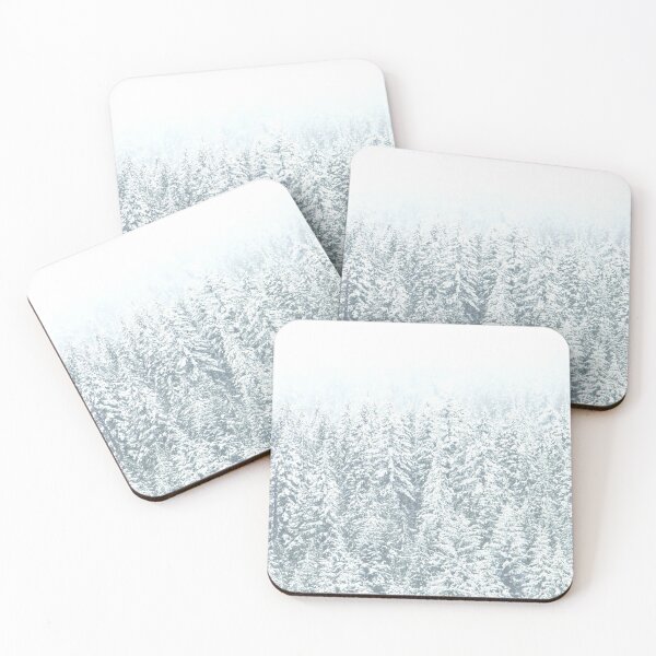 Item preview, Snowy Pine Forest designed and sold by Walk-It-Off.
