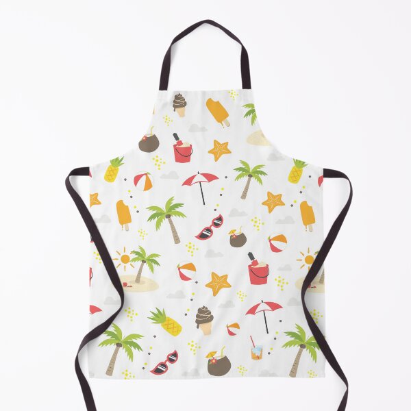 Item preview, Summer Beach Pattern Palm Trees Beach Umbrella Ball Drink  Sunglasses Starfish designed and sold by KeysTreasures.