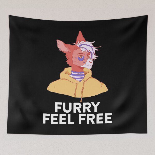 Item preview, Furries Pride Furry Fandom Fursona Design designed and sold by FalkDania.