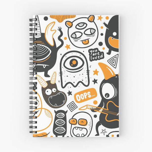 Item preview, Funny monster doodle designed and sold by Brendsy.