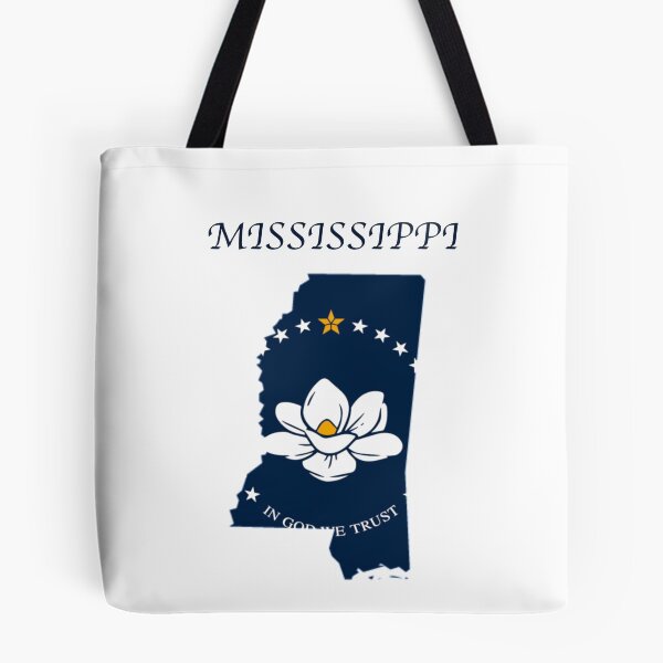 Artikelvorschau, Neue Flagge von Mississippi - Auf Gott vertrauen wir entworfen und verkauft von Chris Munz.