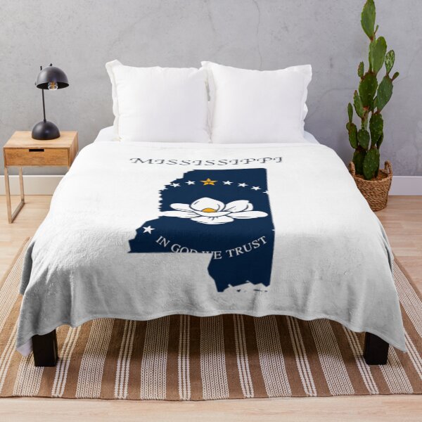 Item preview, Mississippi new flag - In God We Trust designed and sold by Owl House Creative.
