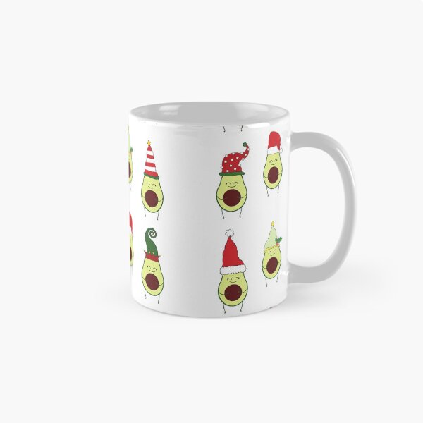 Item preview, Avocadoes in Christmas Santa and Elf Hats designed and sold by EdenLiving.