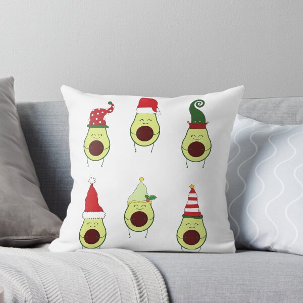 Item preview, Avocadoes in Christmas Santa and Elf Hats designed and sold by EdenLiving.