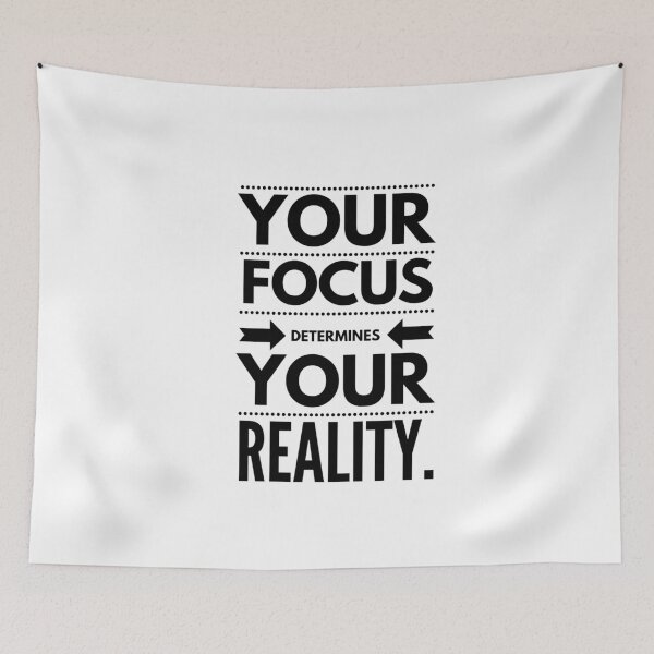Item preview, Your Focus determines your reality.  designed and sold by Fit & Fun  Gallery.