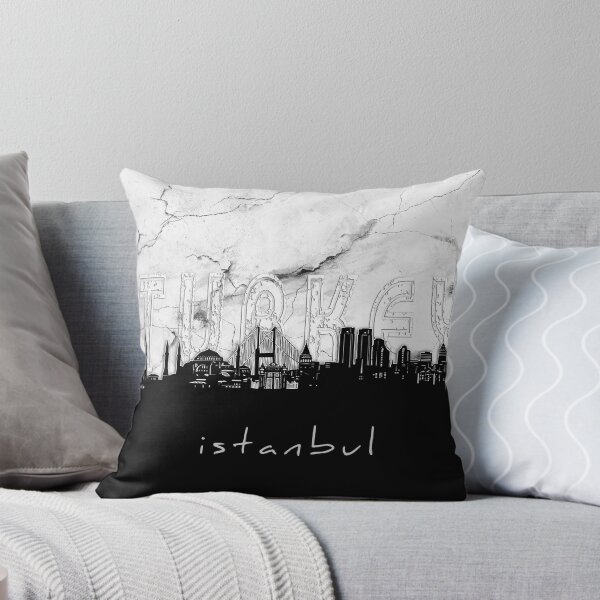 Item preview, istanbul skyline marble designed and sold by BekimART2.