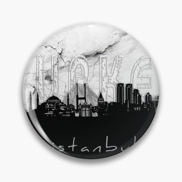 Item preview, istanbul skyline marble designed and sold by BekimART2.