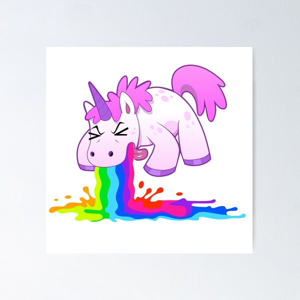 Item preview, Unicorn Rainbow Art designed and sold by zanbo.