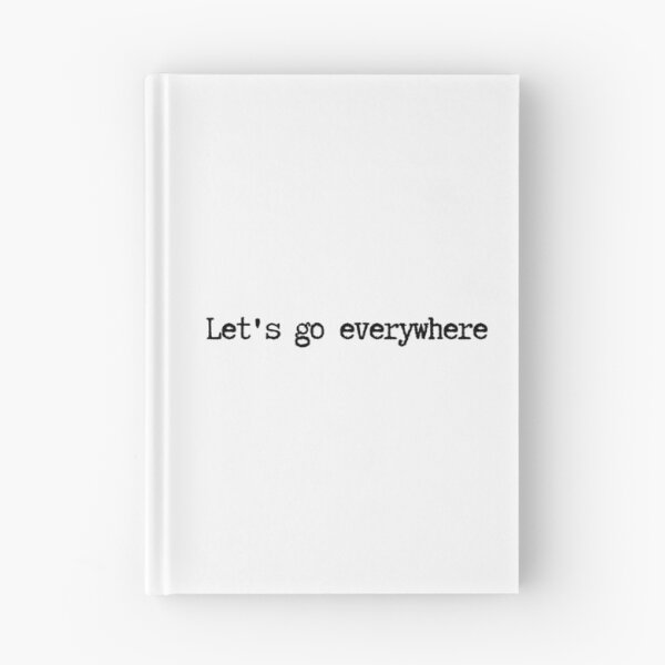 Item preview, Let's go everywhere - Quote designed and sold by KarolinaPaz.