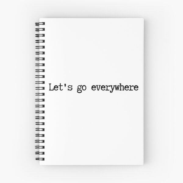 Item preview, Let's go everywhere - Quote designed and sold by KarolinaPaz.