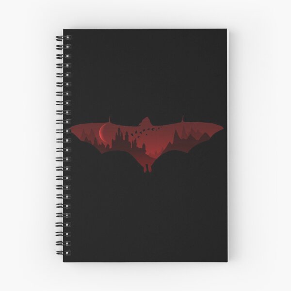 Item preview, Dark Castle In The Silhouette Of A Bat designed and sold by WiseWitch.