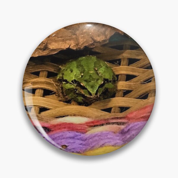 Item preview, Basket With Toad  designed and sold by WeepingGrove.