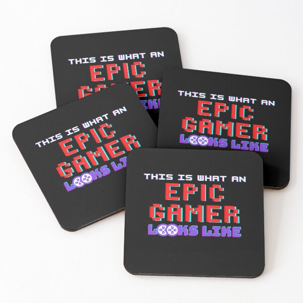 Item preview, this is what an epic gamer looks like designed and sold by crazy merchs.