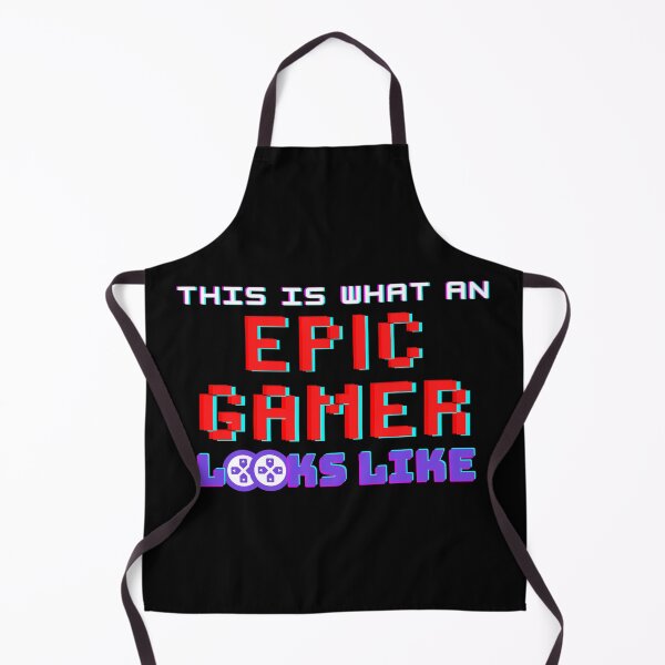 Item preview, this is what an epic gamer looks like designed and sold by crazy merchs.