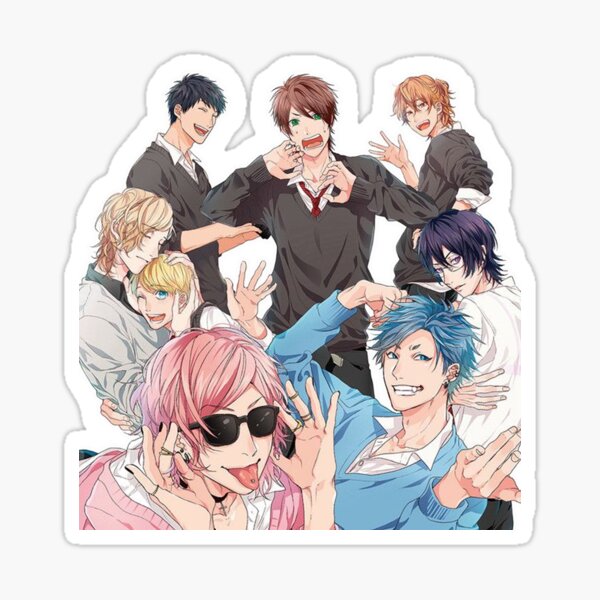 Yarichin b club-yarichin b club,yarichin,anime,yarichin bitch club,manga,japan,b club,club, Sticker