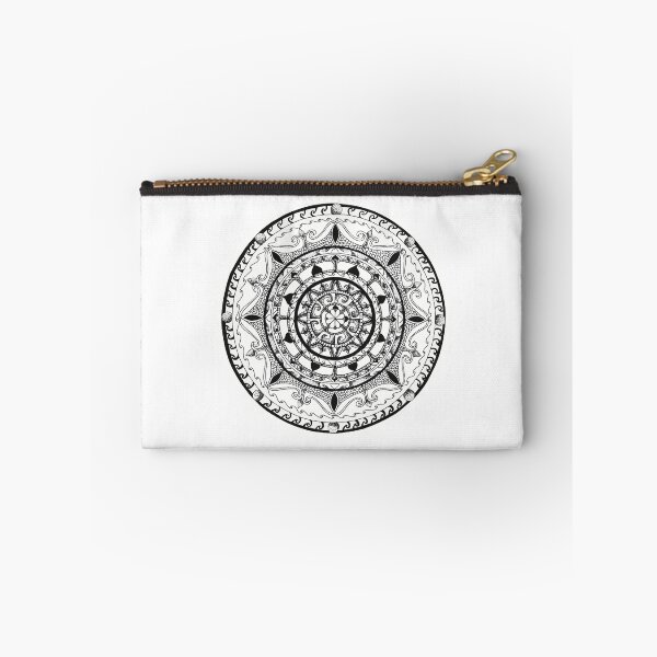 Item preview, Black and White Royal Mandala Design designed and sold by sagaana.