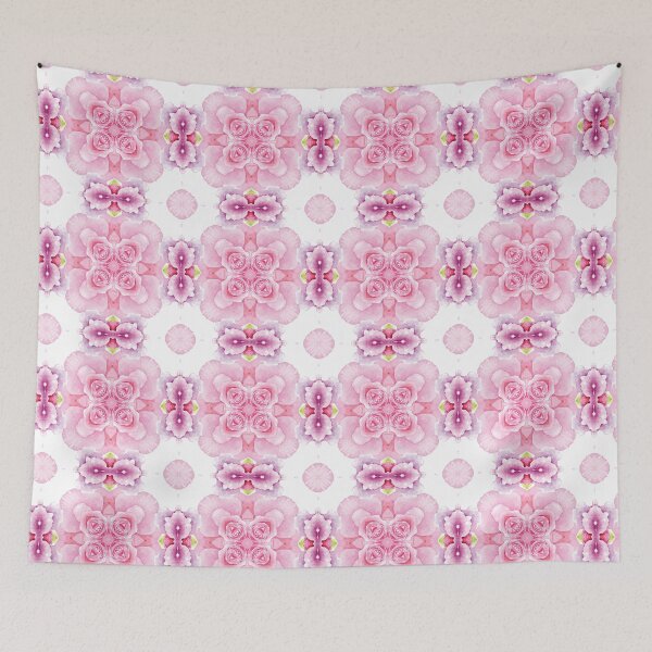 Item preview, Watercolor Floral Pattern Tile graphic  designed and sold by Openspace2020.