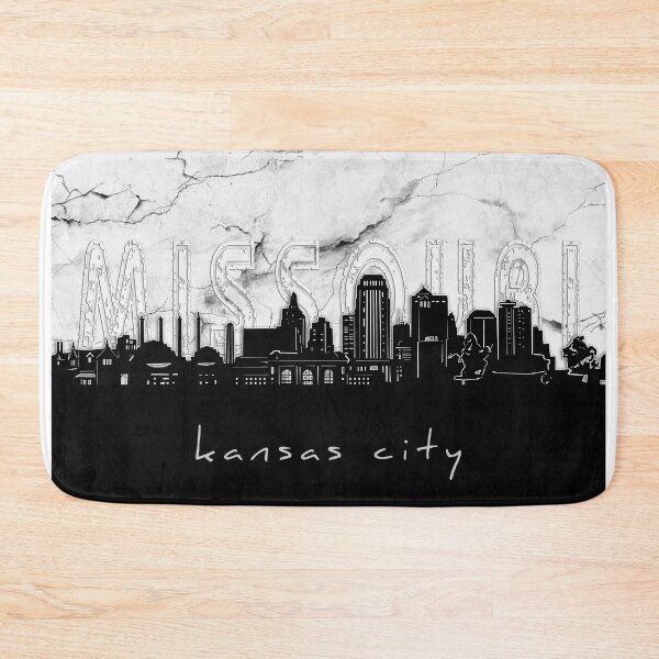 Item preview, kansas city skyline marble designed and sold by BekimART2.