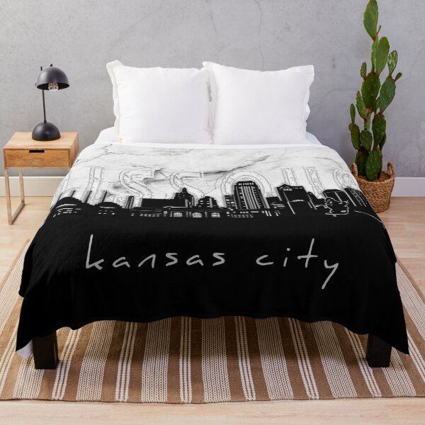 Item preview, kansas city skyline marble designed and sold by BekimART2.
