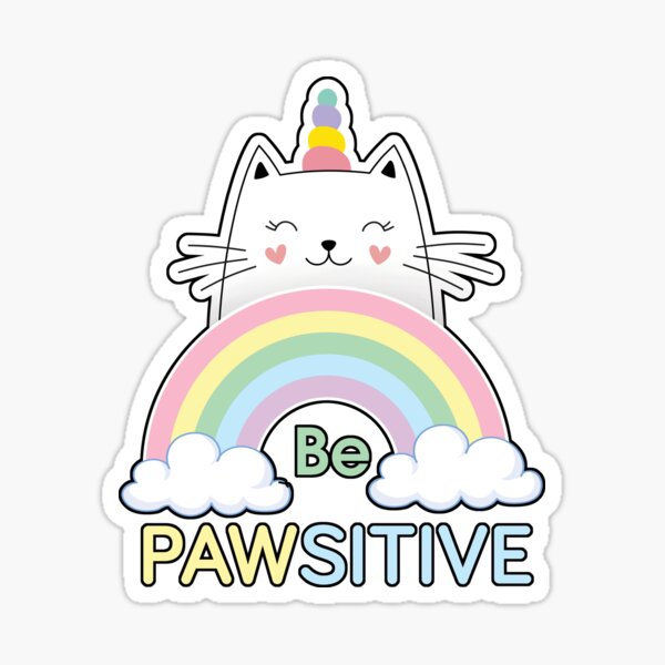 Vista previa del artículo con la obra «Paw Dog Stay Positive Pun Regalos para amantes de los perros Clásico», diseñado y vendido por Marstore.