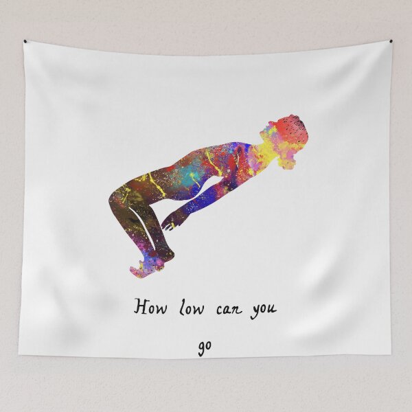 Item preview, How Low Can You Go  Quote Art Design Inspirationa designed and sold by vividpixelusa.