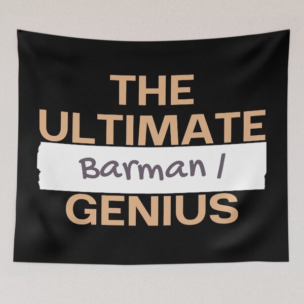 Item preview, The Ultimate Barman / genius designed and sold by stuff-n-stuff.
