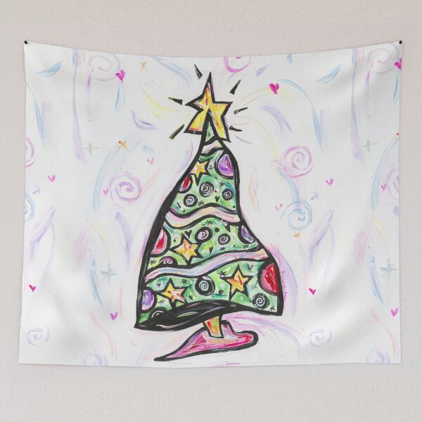 Item preview, Whimsical Twinkling Christmas Tree designed and sold by Deana-McGarr.