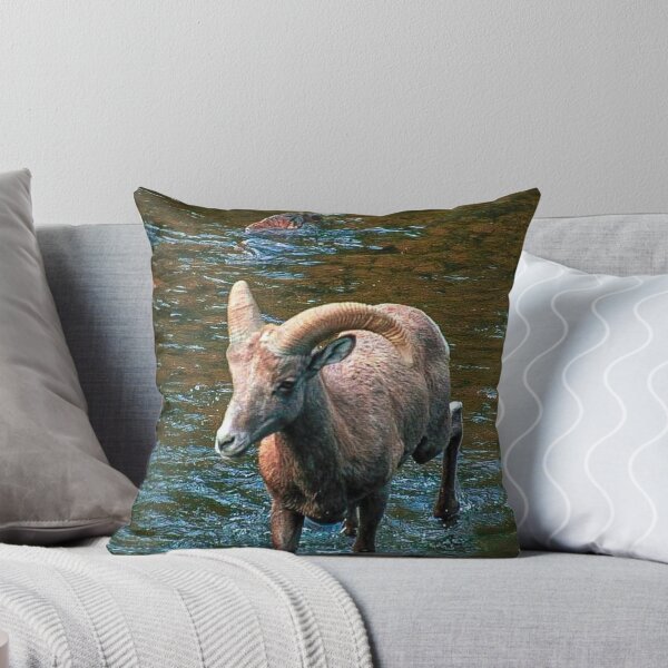 Item preview, Bighorn Sheep in River designed and sold by LisaMPierce1990.