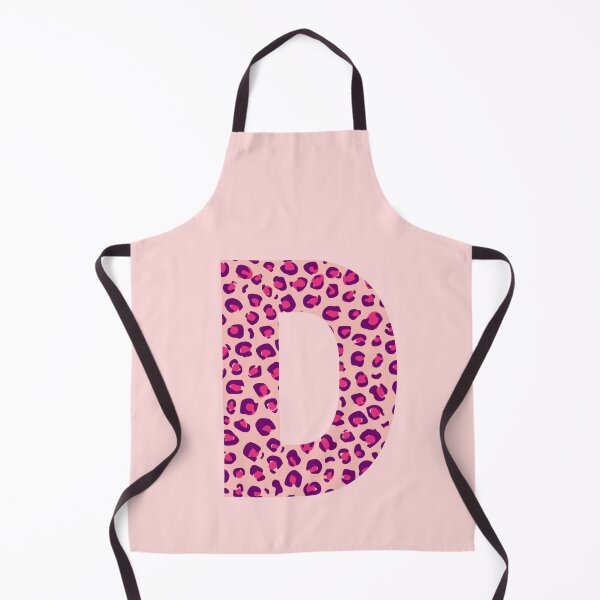 Item preview, Letter D Pink Cheetah Monogram Initial Sticker designed and sold by Pink Mint.
