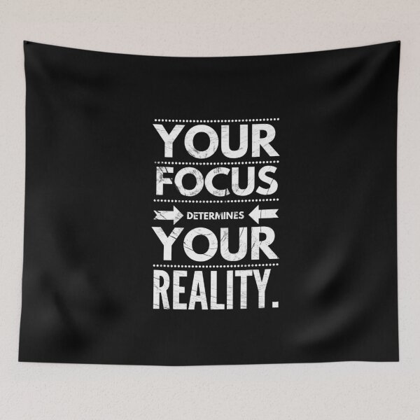 Item preview, Your Focus determines your reality.  designed and sold by Fit & Fun  Gallery.