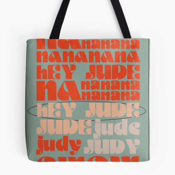 Item preview, Hey Jude lyric poster designed and sold by caminoriegaa.