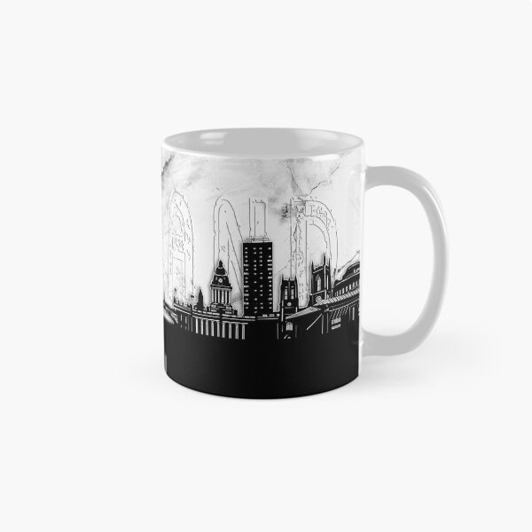 Item preview, leeds skyline marble designed and sold by BekimART2.