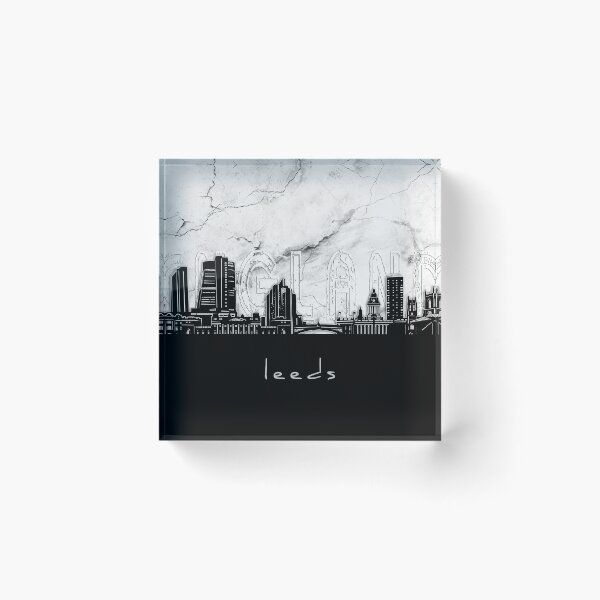 Item preview, leeds skyline marble designed and sold by BekimART2.