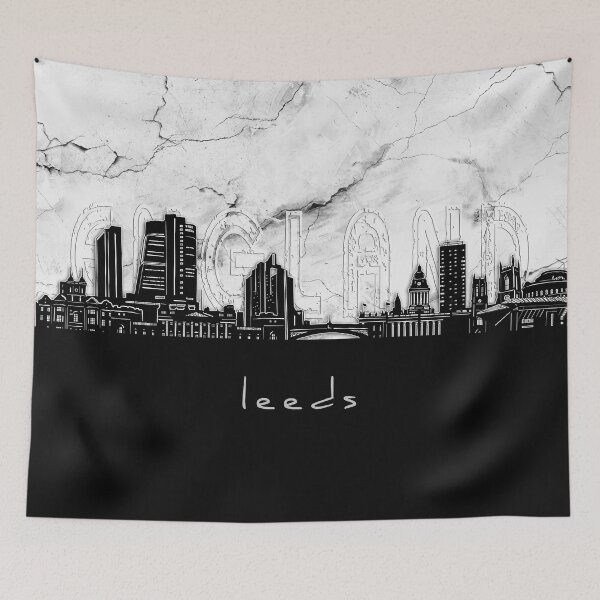 Item preview, leeds skyline marble designed and sold by BekimART2.