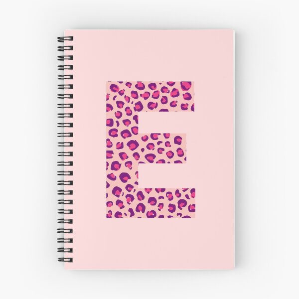 Item preview, Letter E Pink Cheetah Monogram Initial Sticker designed and sold by Pink Mint.