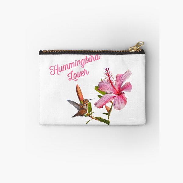 Item preview, Hummingbird And Pink Hibiscus Flower In Nature With Concetta Ellis  designed and sold by concettaellis.
