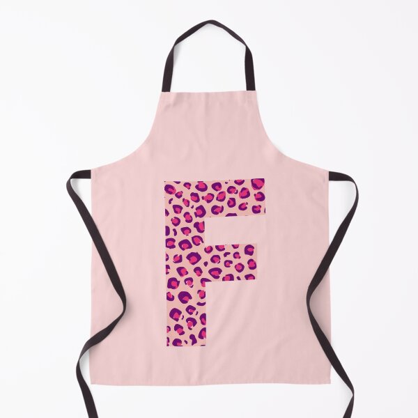 Item preview, Letter F Pink Cheetah Monogram Initial Sticker designed and sold by Pink Mint.