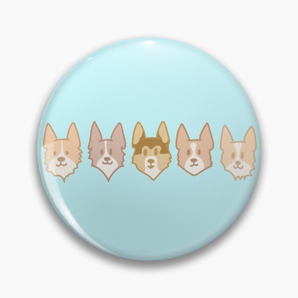 Item preview, Five Cute Corgis designed and sold by KelseyLovelle.