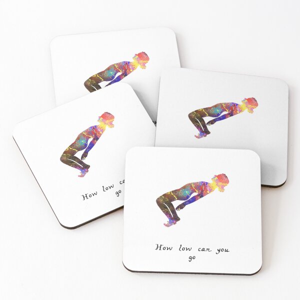 Item preview, How Low Can You Go  Quote Art Design Inspirationa designed and sold by vividpixelusa.